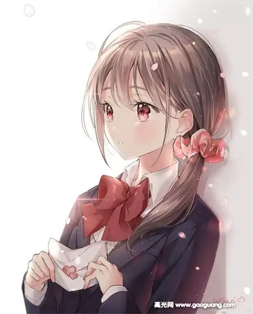 cg板绘动漫萌妹子超可爱的动漫女孩头像