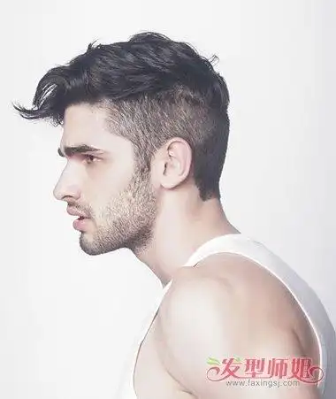 男生渐变式发型鬓角开到哪里更合适剃短发最重要的边边角角2