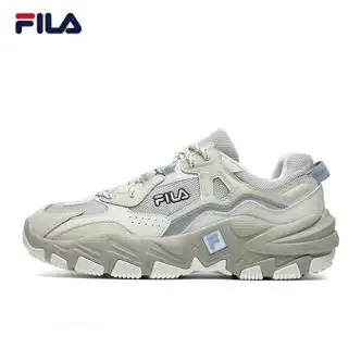 斐乐(fila)掠夺者2男鞋跑步鞋夏季网面透气百搭休闲减震户外运动鞋 藕