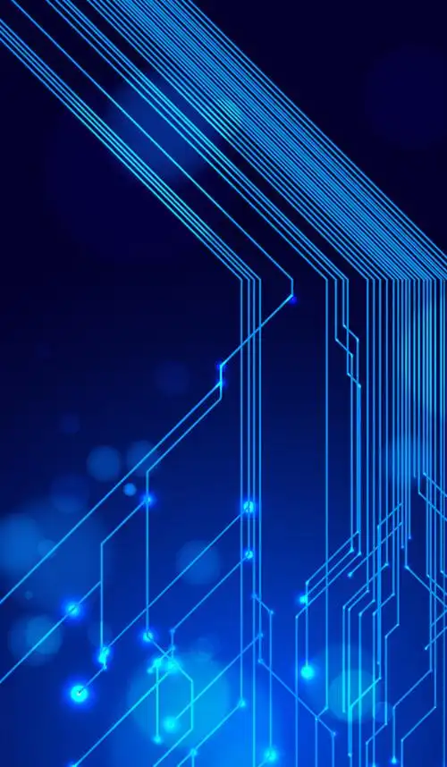 蓝色科幻h5背景