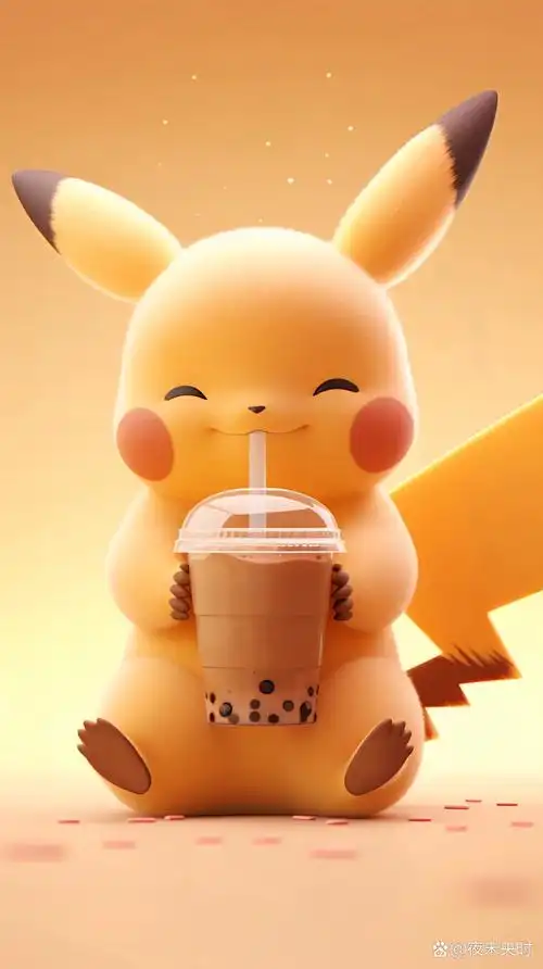 每日壁纸 |可爱皮卡丘 我是一个皮卡丘,今天我要去睡觉了,你们都不用