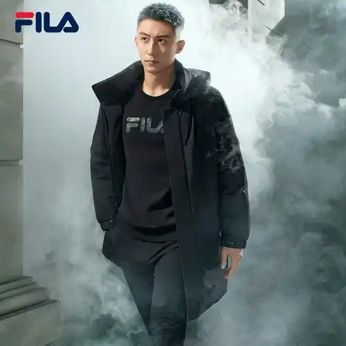 黄景瑜同款fila斐乐官方男子卫衣2021冬季新款运动卫衣