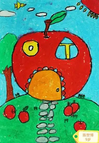 开州区温泉镇书法美术培训中心2020年暑期学生优秀绘画作品展示(七)