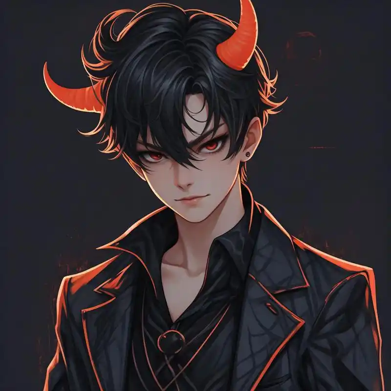 94冷酷恶魔系男生头像97