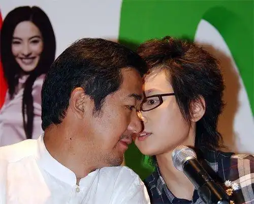 周笔畅与张国立