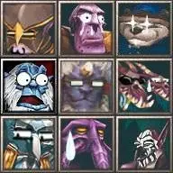 求dota蛋疼集合中的各种英雄的萌头像