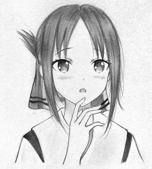 素描动漫手绘满足了我二次元的幻想