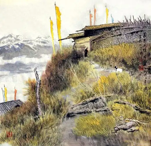 "大美无言"童昌信绘画作品展