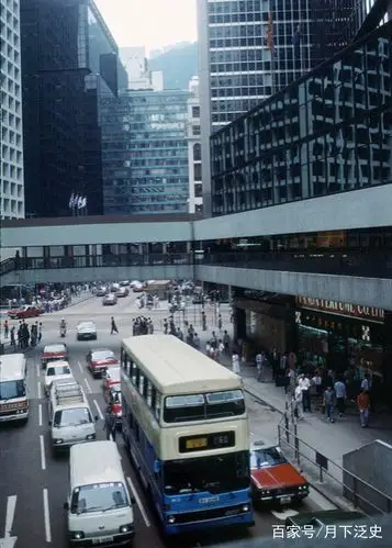 80年代的香港:摩登时尚,洋气高楼一座座