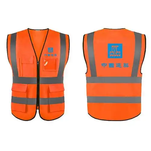 中建ci反光背心中国建筑施工马甲中建马甲工地施工园林绿