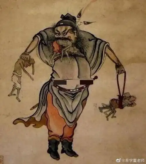 今日守护神#钟馗050505传说钟馗专抓小人,身边有小人坏事的,转