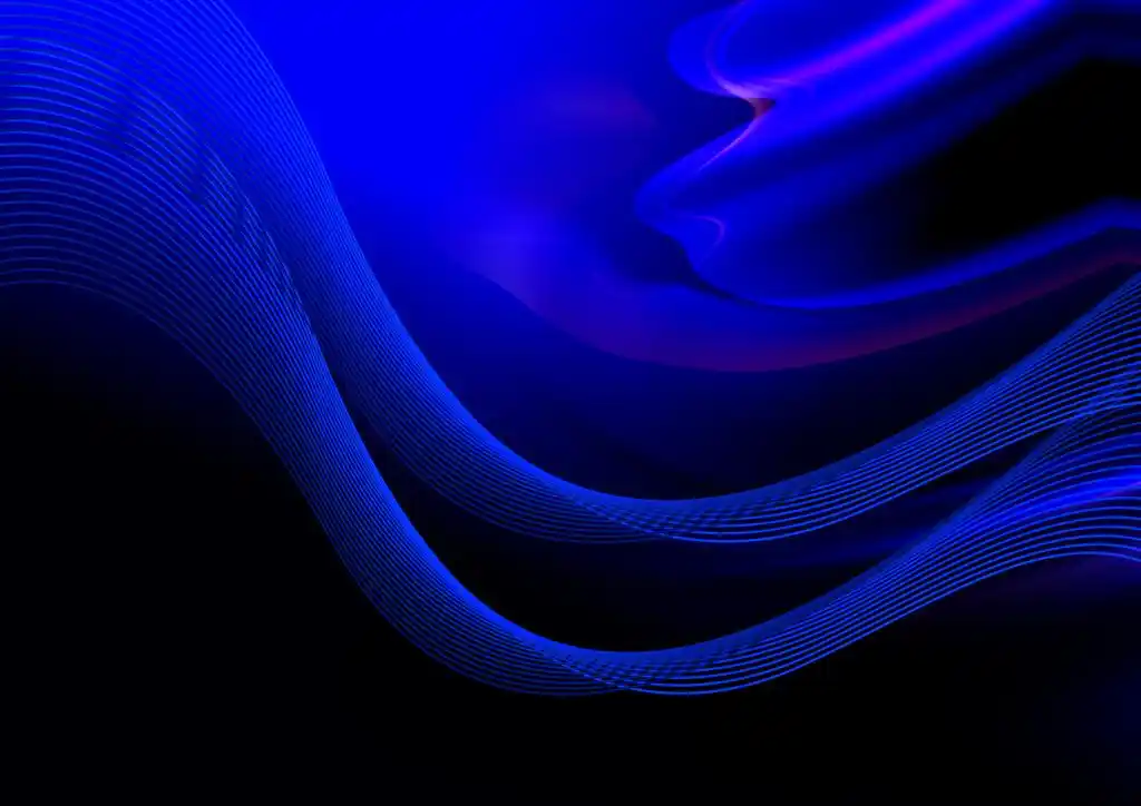 抽象的深蓝色背景卡