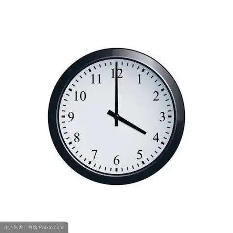 简笔画七点时刻