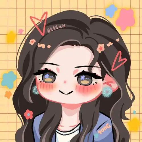 图片参考在图三#杨幂  #可爱头像  #画画  #头像  #插画  #手绘头像