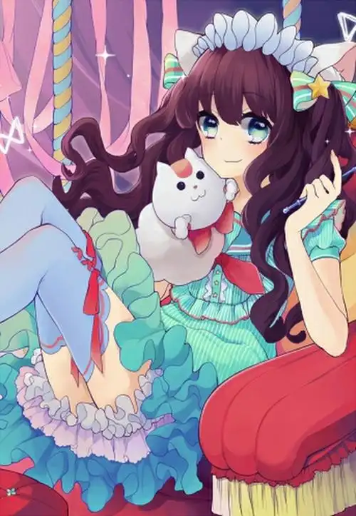 二次元 手绘 动漫 妹纸 插画 p站 壁纸 美图(>ω<*)