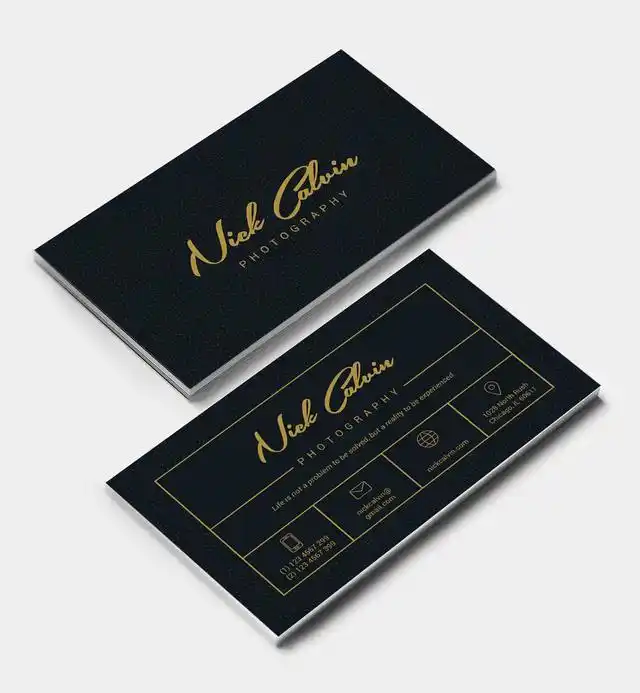 商务名片设计欣赏简出高级感