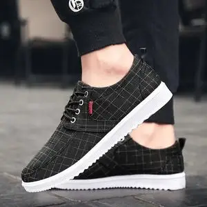 批发帆布鞋男低帮潮流百搭男生鞋子板鞋布鞋男休闲韩版潮鞋平底