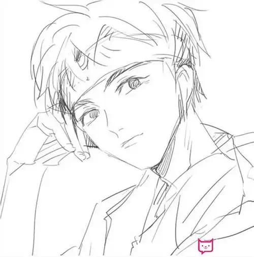 伴宝网 简笔画 人物简笔画    相关推荐:   郑爽立夏简笔画   鹿晗简