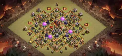 10本部落战十本阵,部落冲突阵型分享,10本部落战十本阵分享链接,10本