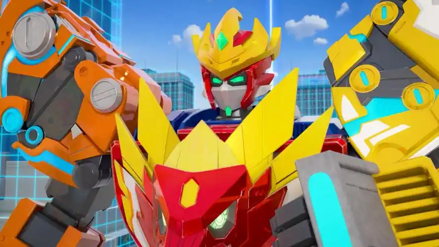 《铠兽超人2超次元战队》精彩预告_智能次元世界进入危机,铠兽机甲