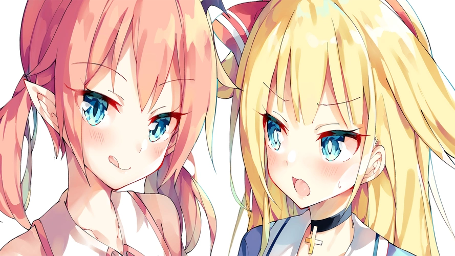 梦幻动漫美少女高清桌面壁纸