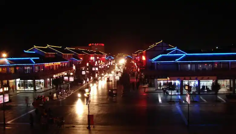 宿迁人的夫子庙别具一格的楚街