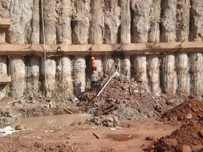 【欣赏】基坑支护及锚杆桩图片