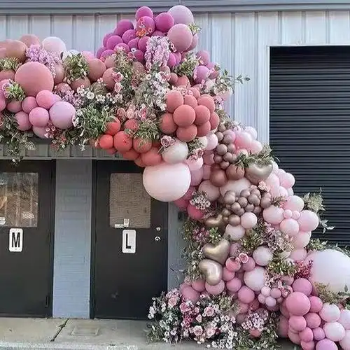 长沙气球背景墙气球主题布置气球造型气球布置