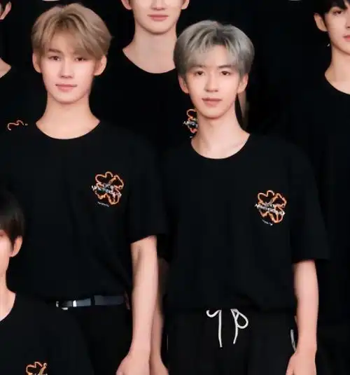 站在绝对c位,对标王俊凯的则是时代少年团的团长马嘉祺.