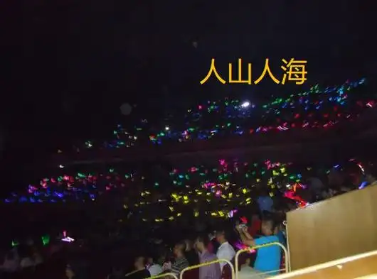 刀郎演唱会经典老照片,表演热情又专业,现场观众人山人海