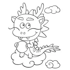 可爱有趣的龙图片