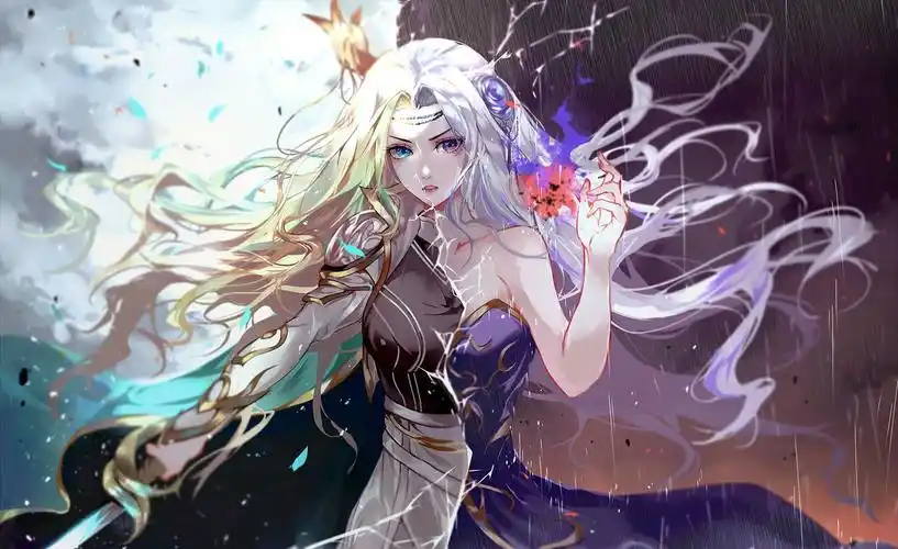 唯美古风二次元美女壁纸,我正在努力变成自己喜欢的那个自己