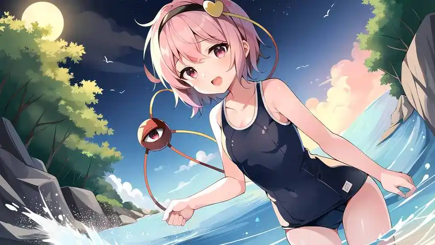 壁纸分享——幻想乡泳装派对_古明地觉_古明地恋_能力