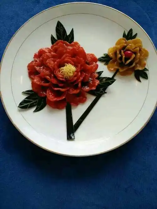 创意菜品——富贵花开