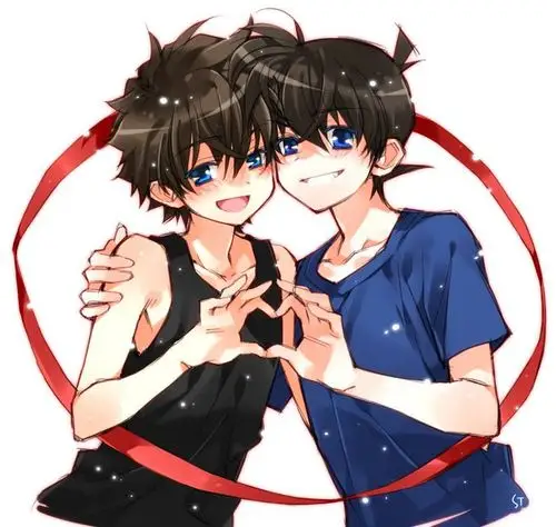 【暹罗之恋】基德与柯南绝密bl纯爱图.群p,你懂的.