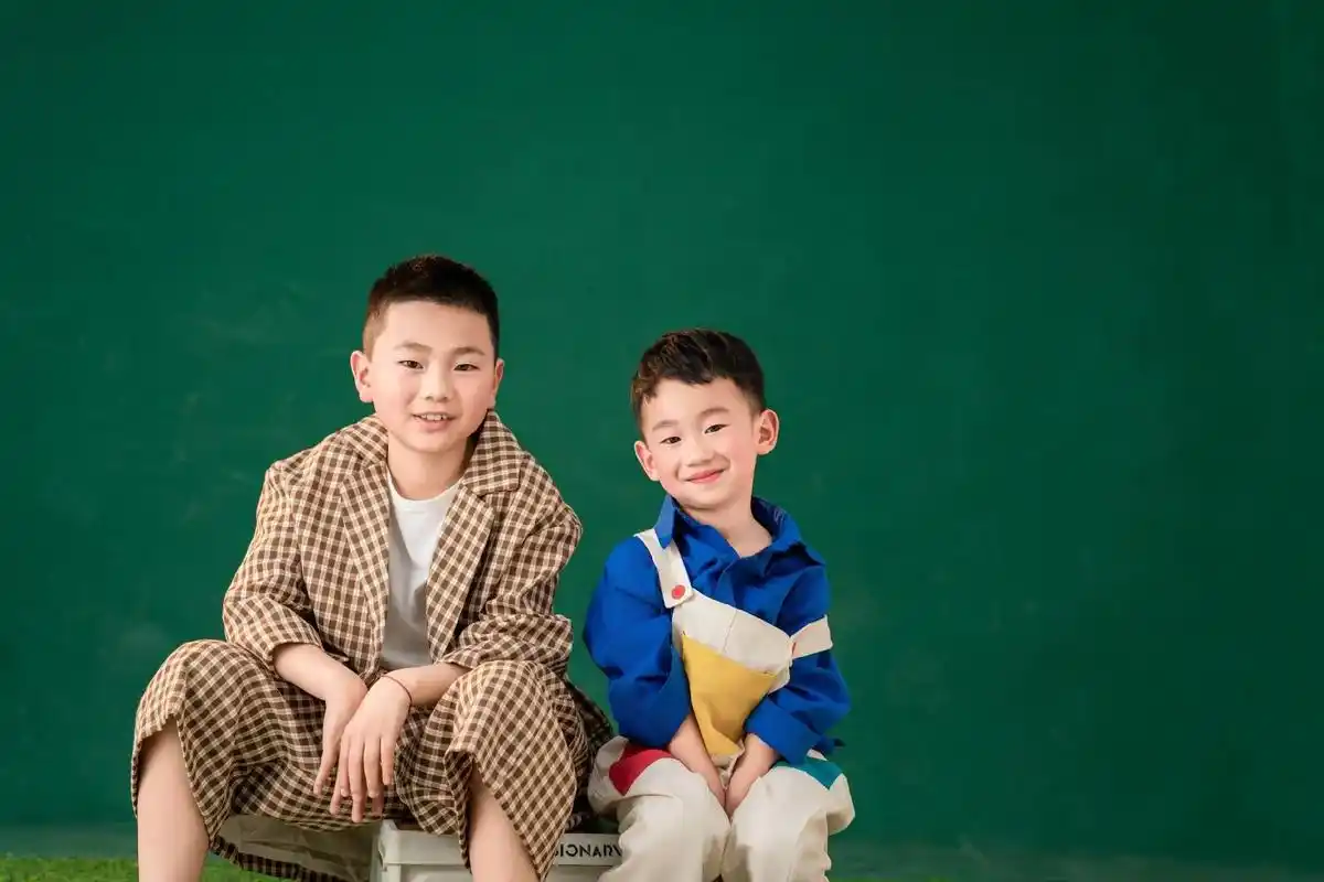 两个儿子为什么要有压力,反而是我永远的动力,承蒙你们的出现