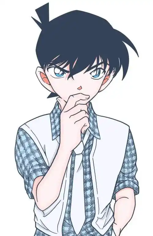 聪明傲娇的工藤新一也有温柔调皮的一面会耍帅会卖萌有勇气