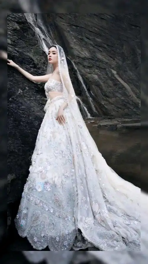 古力娜扎婚纱照太美了吧!新郎是谁?