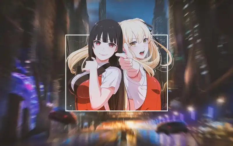 二次元动漫美女插画图片桌面壁纸_卡通动漫_壁纸下载_美桌网