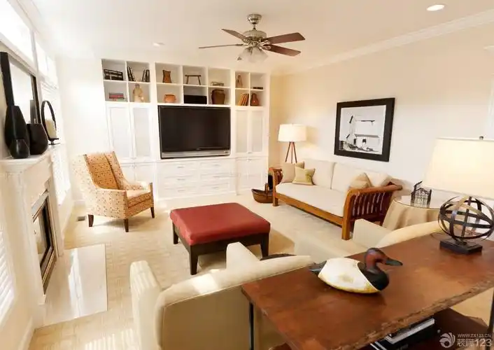 小户型15平米客厅装修效果图片