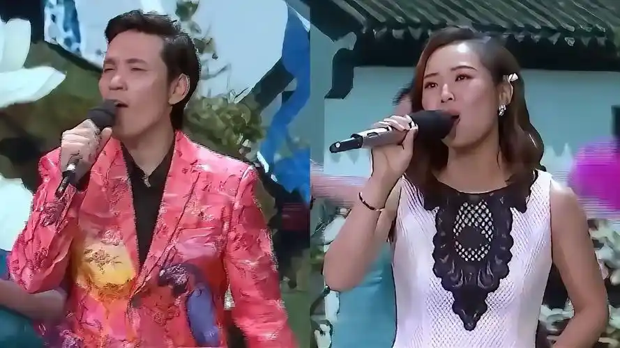 云朵"神秘老公"终于现身,甜蜜合唱《南屏晚钟》,满满