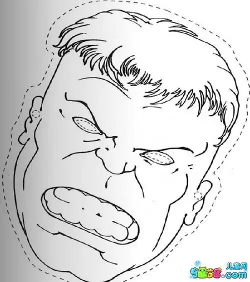 人物表情简笔画害怕