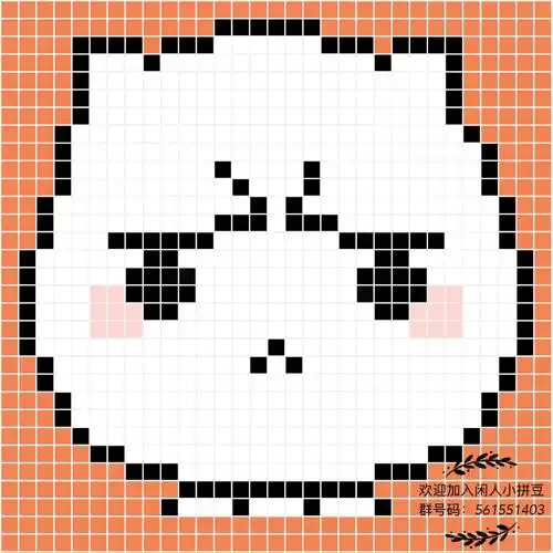 拼豆图纸 - 堆糖,美图壁纸兴趣社区