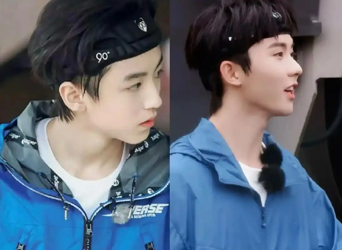 发带 蓝衣服 队长 #全员加速中  我直接泪目 #王俊凯 #马嘉祺