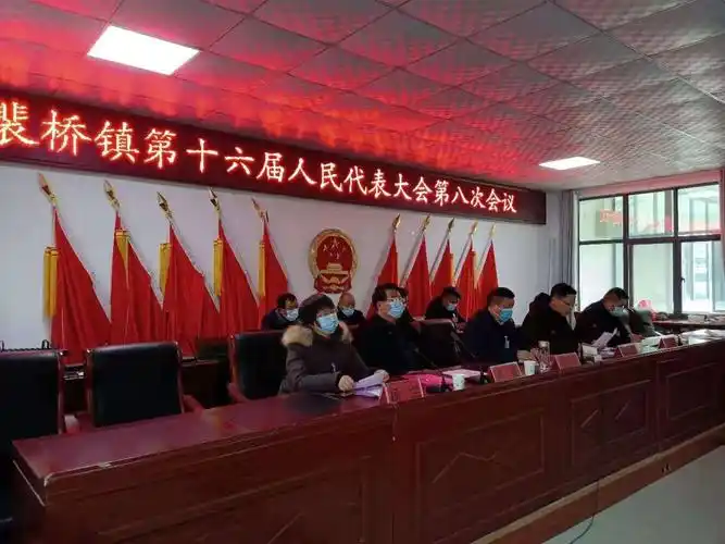 裴桥镇第十六届人民代表大会第八次会议胜利召开