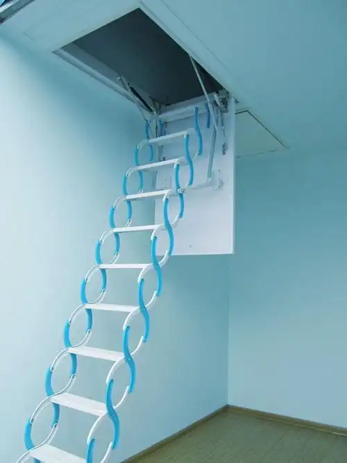 山东伸缩楼梯电动伸缩楼梯