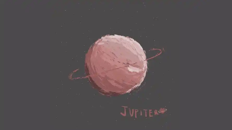 粉色星球(小清新静态壁纸) - 静态壁纸下载 - 元气壁纸