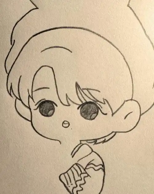 教你画q版的肖战