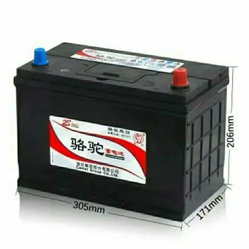 骆驼蓄电池12v85ah皮卡越野车85ah柴油柴油车车船挂机起动型
