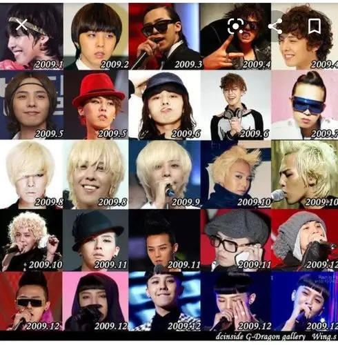 权志龙在0913年换了多少发型